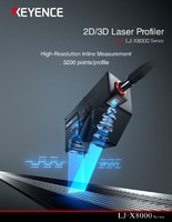 LJ-X8000 Series 2D/3D Laser Profiler Catalog